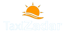 Taxi Zadar sunset logo