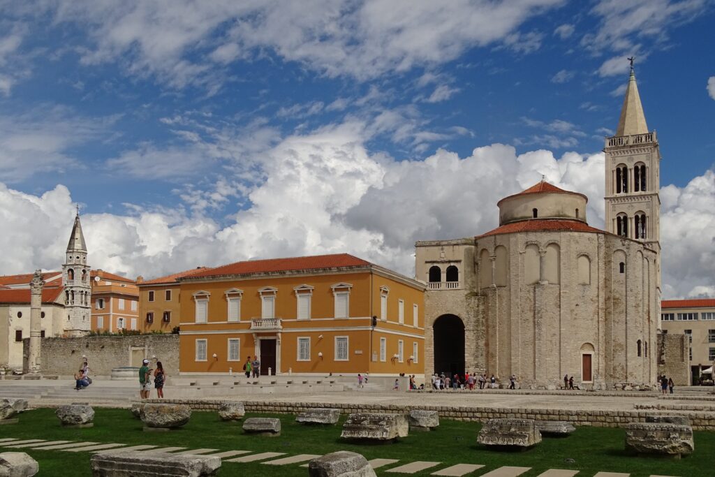 zadar city centre, easily reachable by taxi